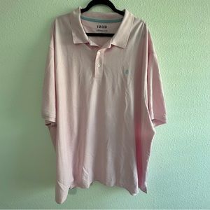 IZOD Advantage Polo Men’s Big and Tall 4XL Pink
